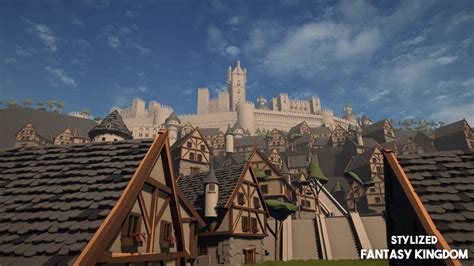 Medieval Castle Pack Stylized Low Poly