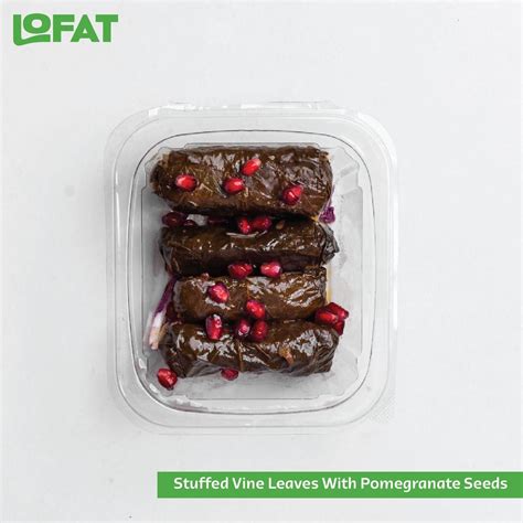 Buy Lofat Stuffed Vine Leaves With Pomegranate Seeds 170g Online In