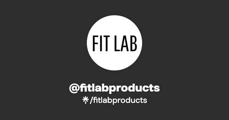 Fitlabproducts Instagram Facebook Tiktok Linktree