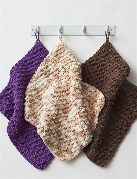 Textured Dishcloth Crochet Pattern