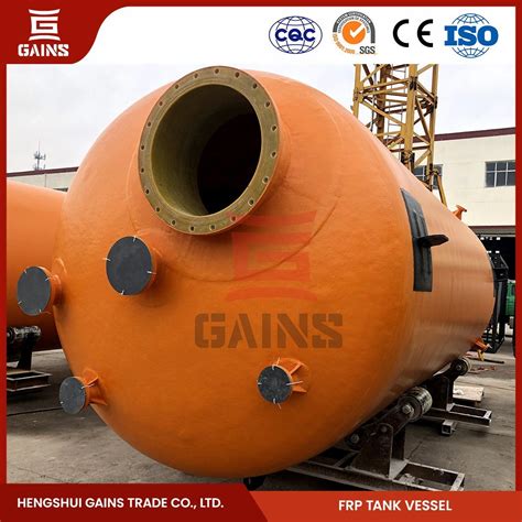 Gains FRP Sodium Chloride Storage Tanks Manufacturers Pressure FRP