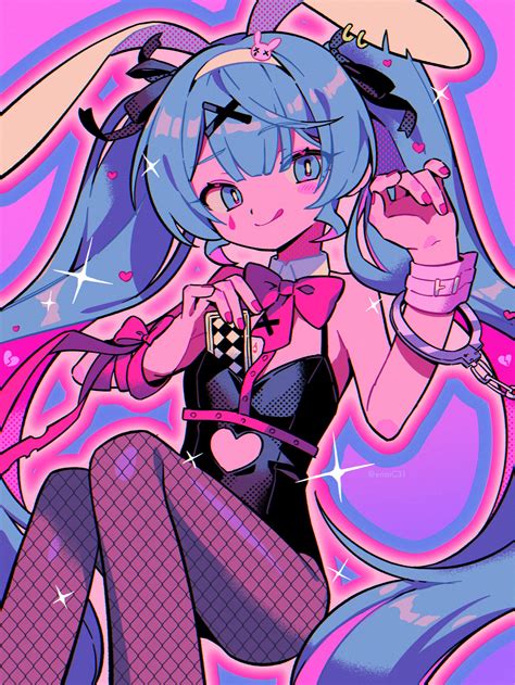 Hatsune Miku Vocaloid And 1 More Drawn By Menma Enaic31 Danbooru