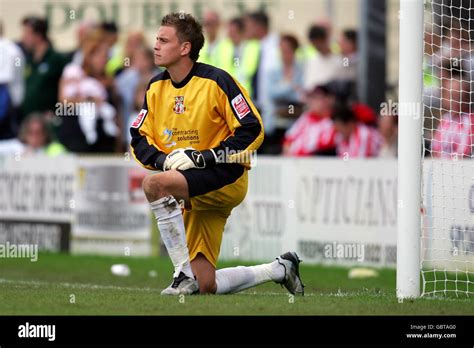 Lincoln City Goalkeeper Alan Marriott Hi Res Stock Photography And