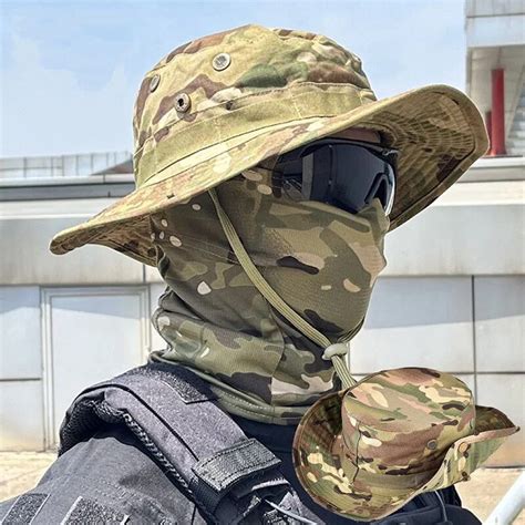 Badu.bg Тактическа камуфлажна шапка Военна шапка Армейски шапки Мъже ...