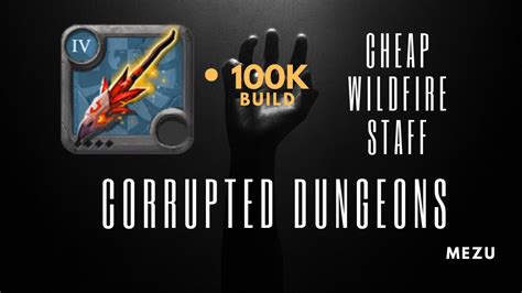 Cheap Build Around K In Corrupted Dungeons Albion Online