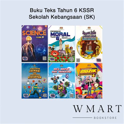 Tahun 6 SK Teks Buku Teks Tahun 6 Sekolah Kebangsaan KSSR Semakan