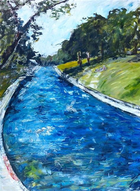 Barton Springs Pool Print Austin Texas By Devinepaintings On Etsy