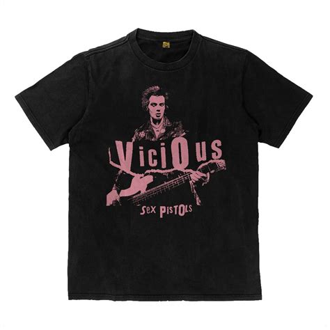 KATUN Sid Vicious Sex Pistols Band Punk Rock Camiseta De Algodón Grueso