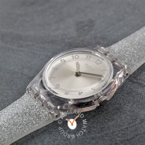 Swatch Originals Small Mm Lk E Silver Glistar Horloge Ean