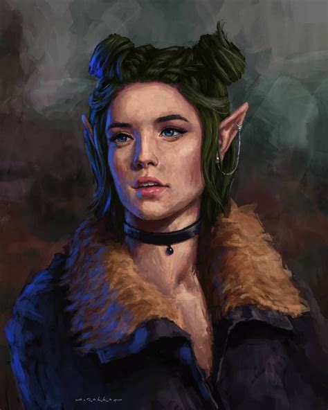 Dnd Character Commission Portrait By Ayoubrakkah On Deviantart Dnd