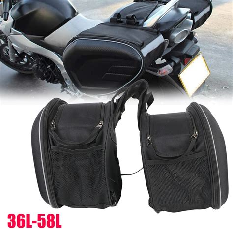 L L Motorcycle Storage Bags Saddlebag Side Pouch Travel Luggage