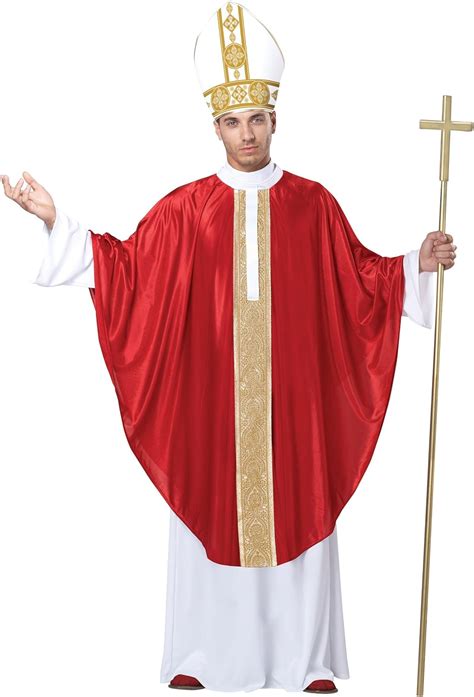 Amazon.co.jp: 司祭と修道女 ハロウィン コスチューム コスプレ 大人用 Mens Pope Costume S/M [並行輸入品 ...