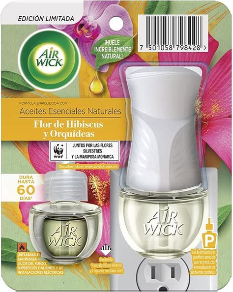 Air Wick Aromatizante De Ambiente Continuo Aroma Flor De Hibiscus Y