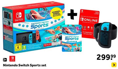 Nintendo Switch Sports Set Aanbieding Bij Intertoys