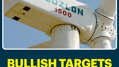 Suzlon Shares Trade Above Rs Post Block Deals Worth Rs Cr