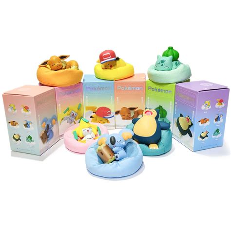 Pokemon Starry ReplSeries Sleeping Mini Figurines D Action Cr Atives