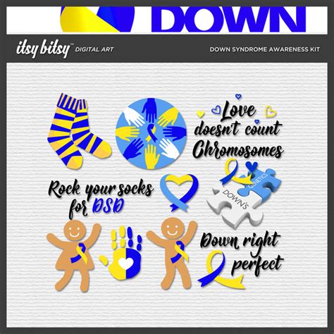 Down Syndrome Awareness Kit | Digital Art