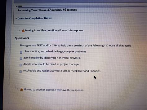 Solved Remaining Time 1 Hour 27 Minutes 40 Seconds Chegg