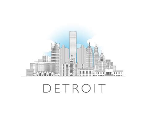 10 Detroit Renaissance Stock Illustrations Royalty Free Vector