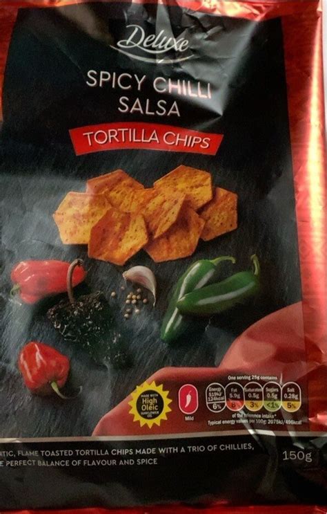 Check Halal Status Of Lidl Deluxe Spicy Chilli Salsa Tortilla Chips