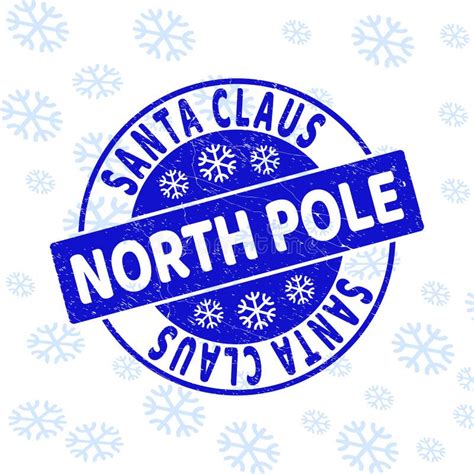 North Pole Stamp Stock Illustrations North Pole Stamp Stock