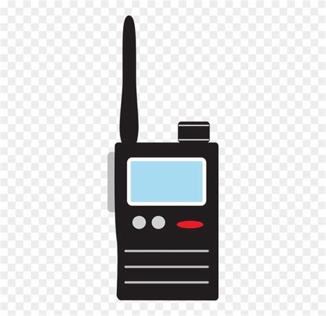 Bombeiros E Polícia Police Walkie Talkie Clipart Free Transparent