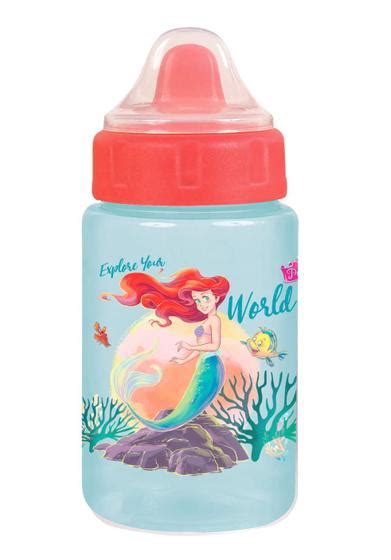 Copo Baby Go Tampa e Válvula 340ml Disney Pequena Sereia Ariel 6m