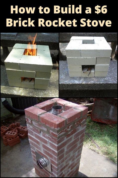 Easy Tips On How To Make A Brick Rocket Stove The Owner Builder