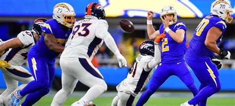 Los Angeles Chargers Vs Denver Broncos December 31 2023 Nfl Week 17