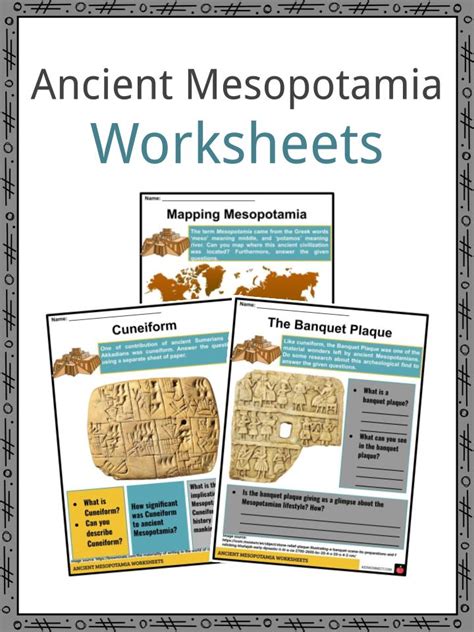 Ancient Mesopotamia Lesson Plans 6th Grade