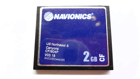 Navionics Cf Chart Card Cf904p Us Northeast And Canyons 2gb V0318