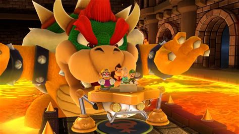 Mario Party Chaos Castle Bowser Vs Luigi Wario Rosalina