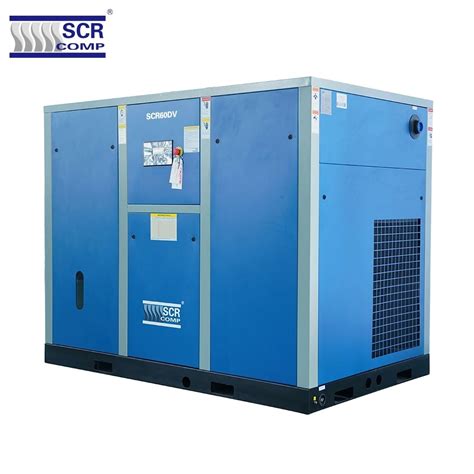 SCR60DV Series 60HP Driven Screw Air Compressor With Vector Control