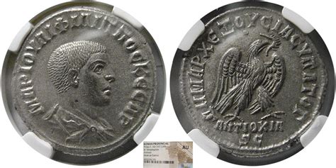 Vauctions Syria Antioch Philip Ii Issue As Caesar Billon