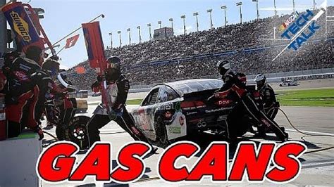 Fill Er Up How Gas Cans Work Nascar Cup Videos