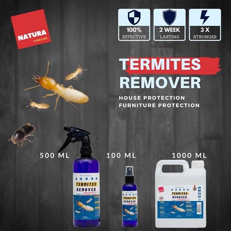 Natura Termite Killer Spray For Wooden Furniture Protection New Shopee Philippines