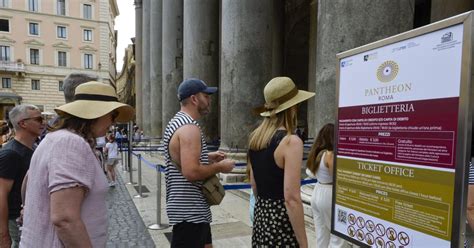 Pantheon Ingresso A Pagamento Da Oggi Biglietti A Euro Il