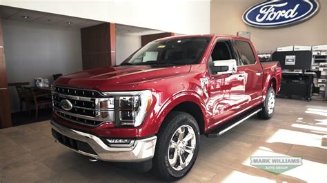 NEW 2021 Ford F 150 Rapid Red Lariat YouTube