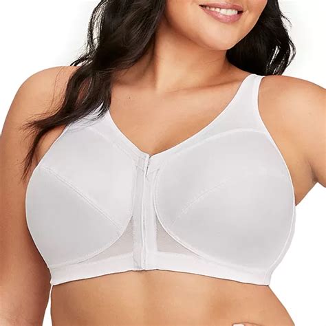 Glamorise Magic Lift® Posture Back Support Unlined Wireless Full Coverage Bra 1265 Jcpenney