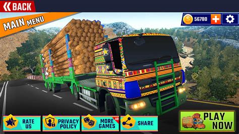 Indian Truck Simulation Game Ui On Behance