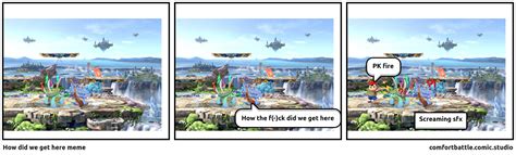 How Did We Get Here Meme Comic Studio