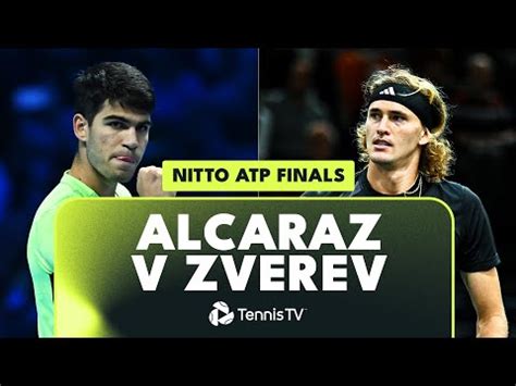 Carlos Alcaraz vs Alexander Zverev Match Highlights | Nitto ATP Finals ...