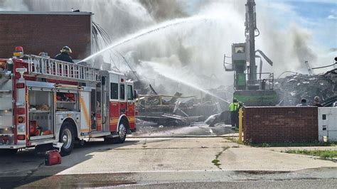 Shelter In Place Warning Issued After Fire Reported At Tissue Depot In