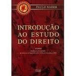 Livro Introdu O Ao Estudo Do Direito Paulo Nader Estante Virtual