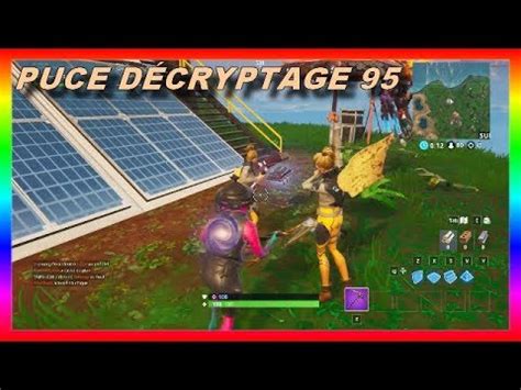 Fortnite Puce D Cryptage Chercher Dans Un Champ De Panneaux