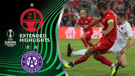 Hapoel Be Er Sheva Vs Austria Wien Extended Highlights Uecl Group