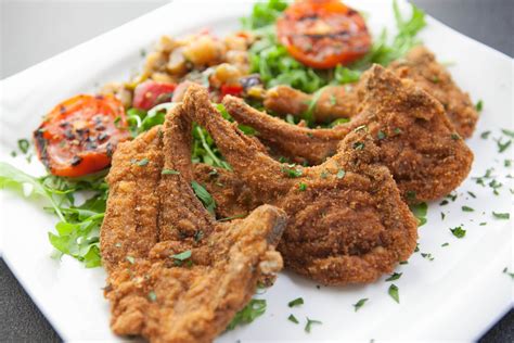 Fried Lamb Chops A Delicious Recipe Olio Farchioni