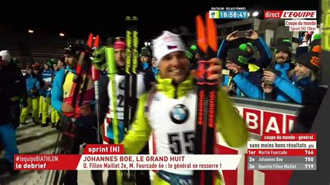 Biathlon Replay Sprint hommes de Nove Mesto Debrief Vidéo