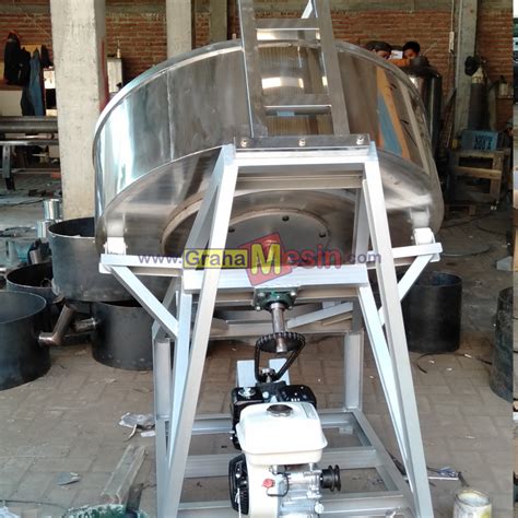 Mesin Granulator Pupuk Organik Stainless Steel Produsen Mesin