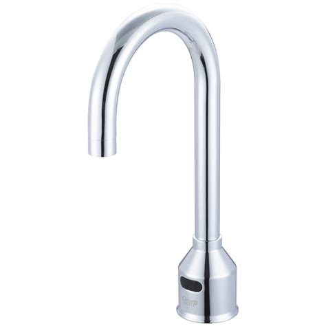 Single Hole Gooseneck Deck Mount Electronic Sensor Faucet Pioneer